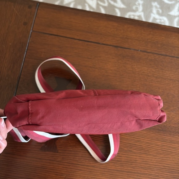 Baggallini Shoulder or Crossbody Bag. 10” x 11.5”. Red, maroon color. - Picture 8 of 10